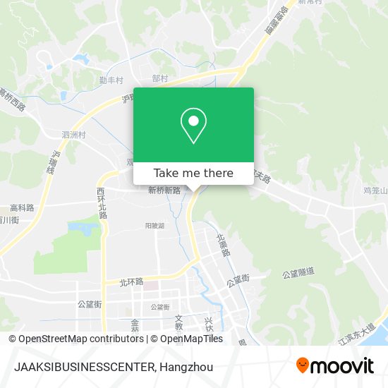 JAAKSIBUSINESSCENTER map