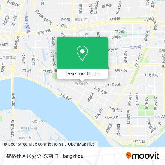 智格社区居委会-东南门 map