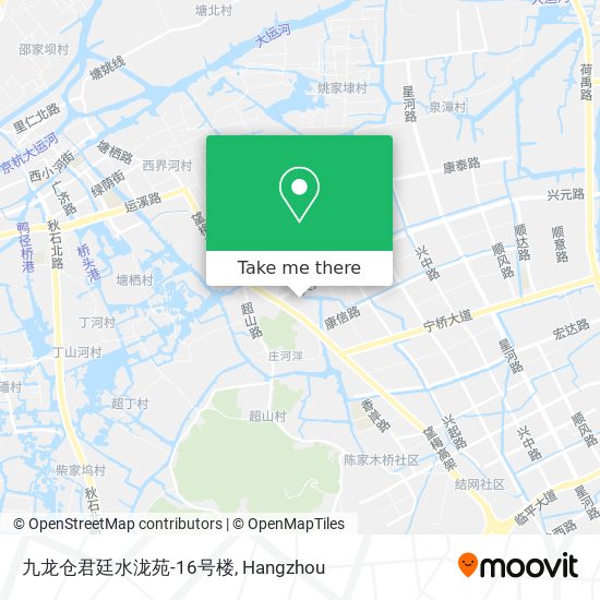 九龙仓君廷水泷苑-16号楼 map