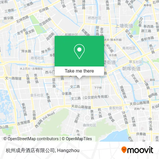 杭州成舟酒店有限公司 map