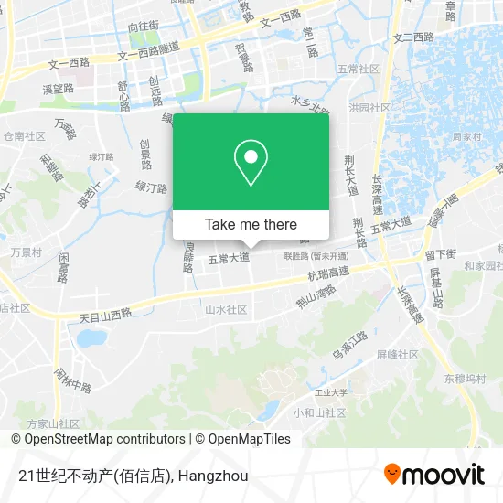 21世纪不动产(佰信店) map