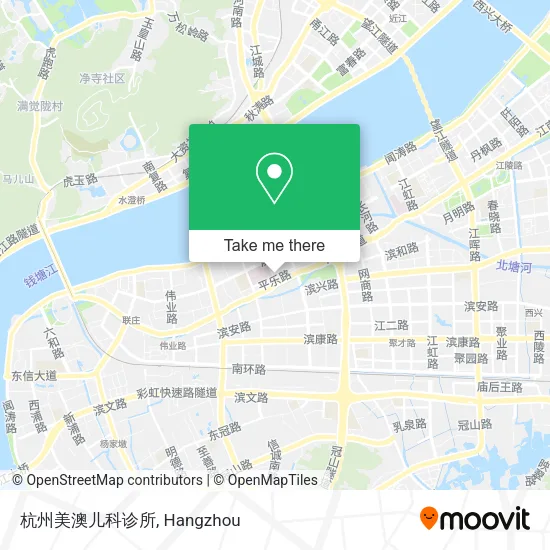 杭州美澳儿科诊所 map