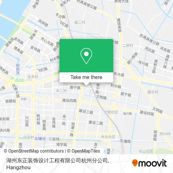湖州东正装饰设计工程有限公司杭州分公司 map