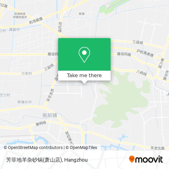 芳菲地羊杂砂锅(萧山店) map