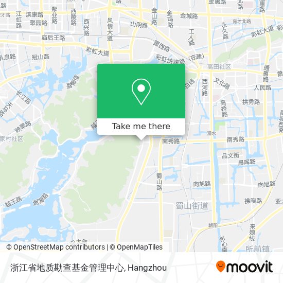 浙江省地质勘查基金管理中心 map