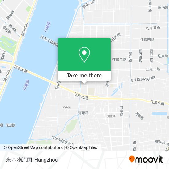 米基物流园 map