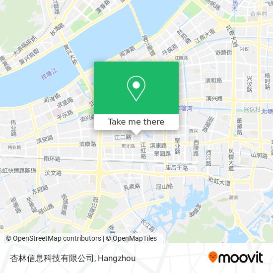 杏林信息科技有限公司 map