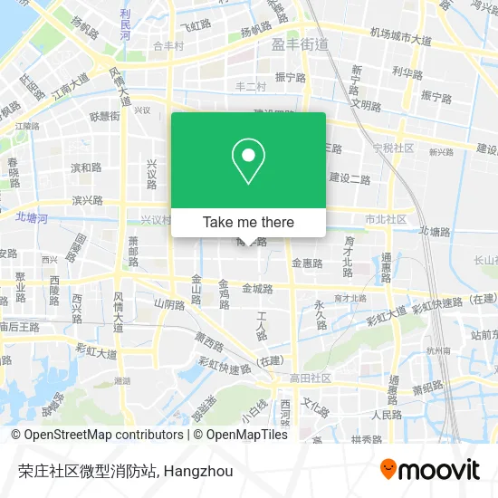 荣庄社区微型消防站 map