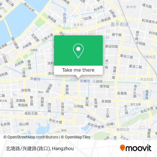 北塘路/兴建路(路口) map