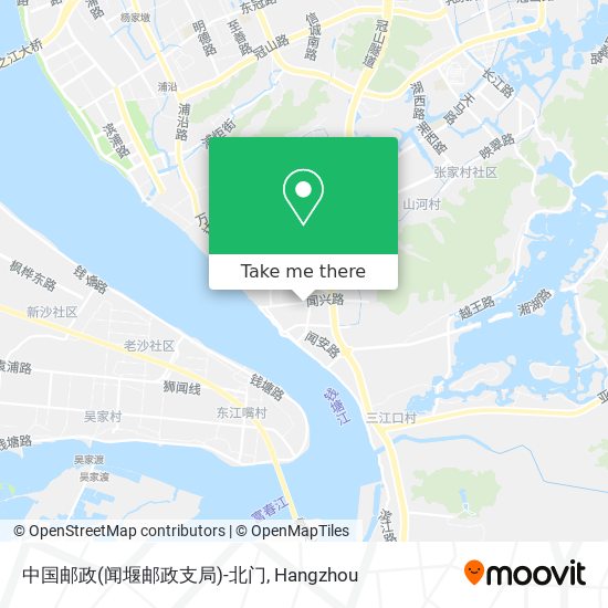 中国邮政(闻堰邮政支局)-北门 map