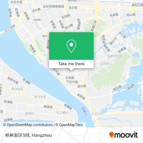 樟树新区5排 map