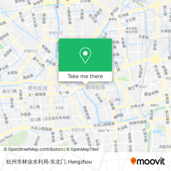 杭州市林业水利局-东北门 map