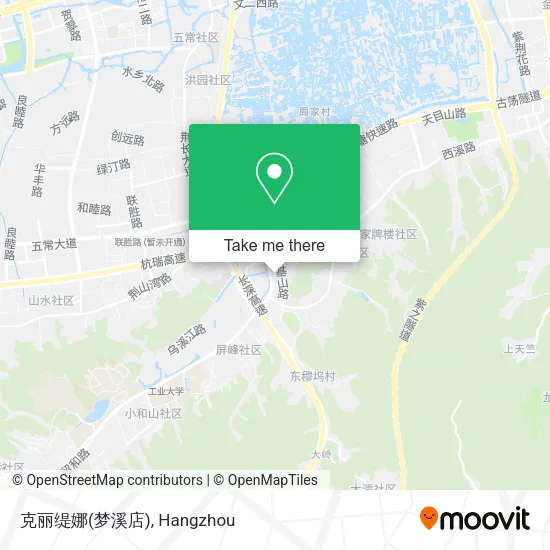 克丽缇娜(梦溪店) map