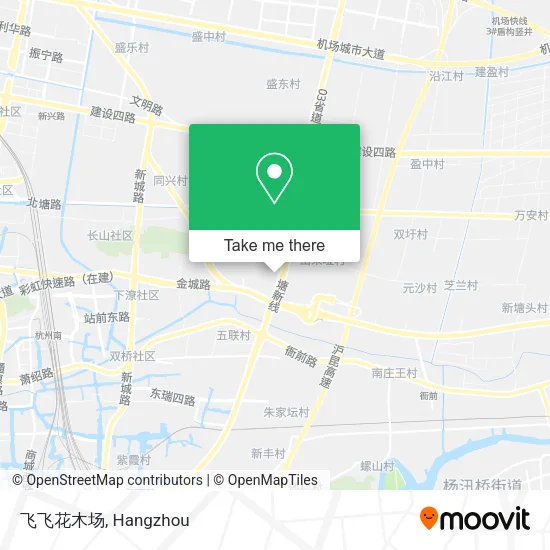 飞飞花木场 map
