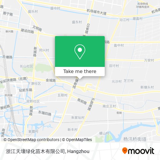 浙江天壤绿化苗木有限公司 map