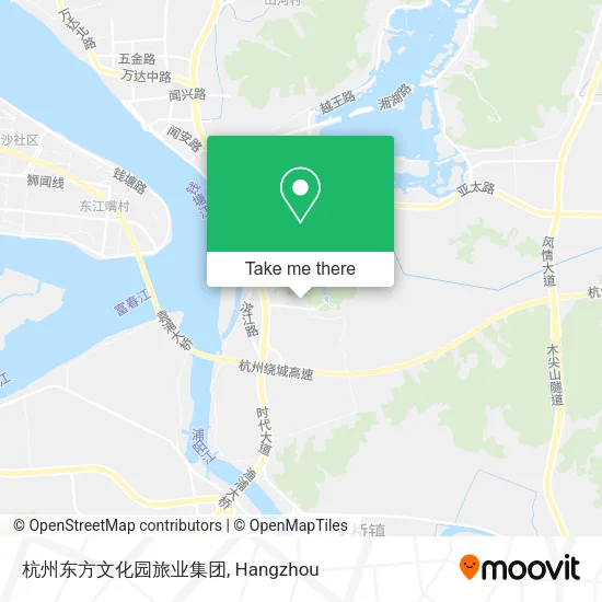 杭州东方文化园旅业集团 map