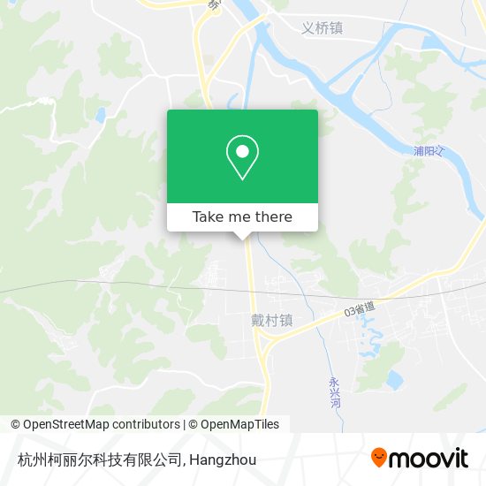 杭州柯丽尔科技有限公司 map