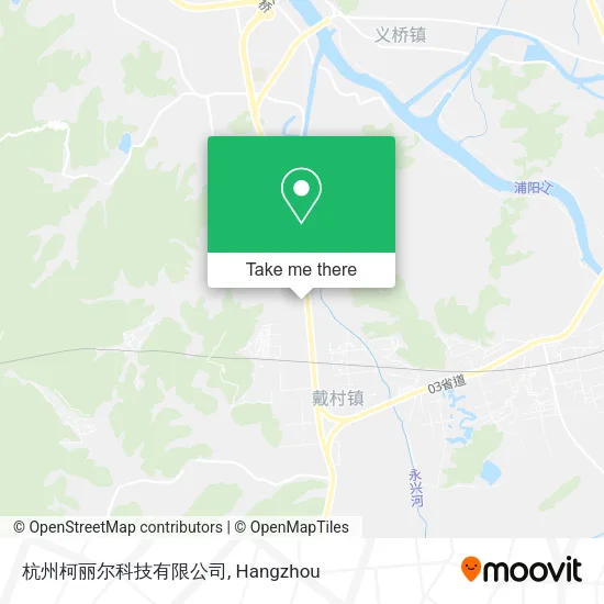 杭州柯丽尔科技有限公司 map