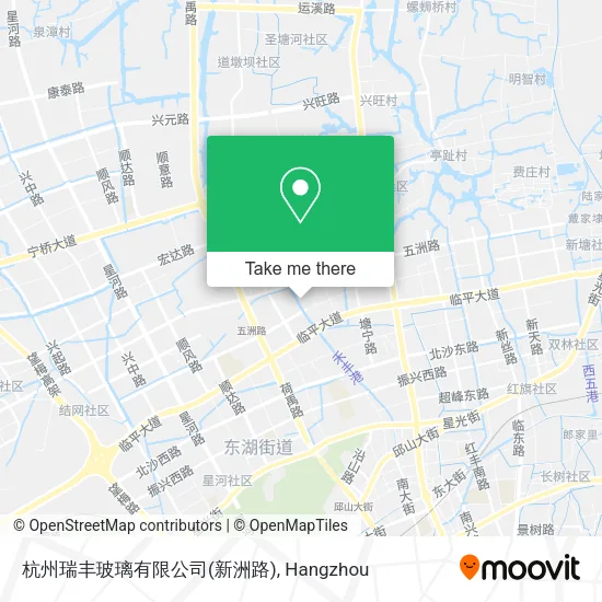 杭州瑞丰玻璃有限公司(新洲路) map