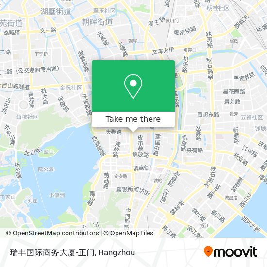 瑞丰国际商务大厦-正门 map