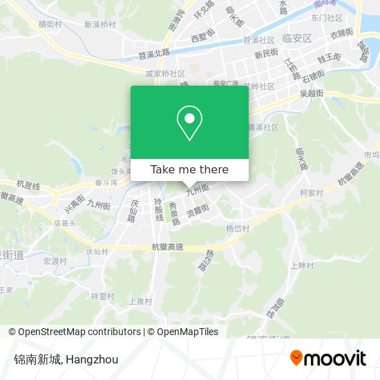 锦南新城 map