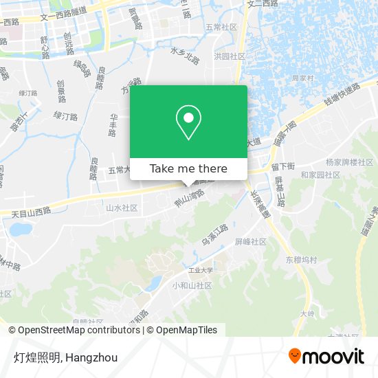 灯煌照明 map
