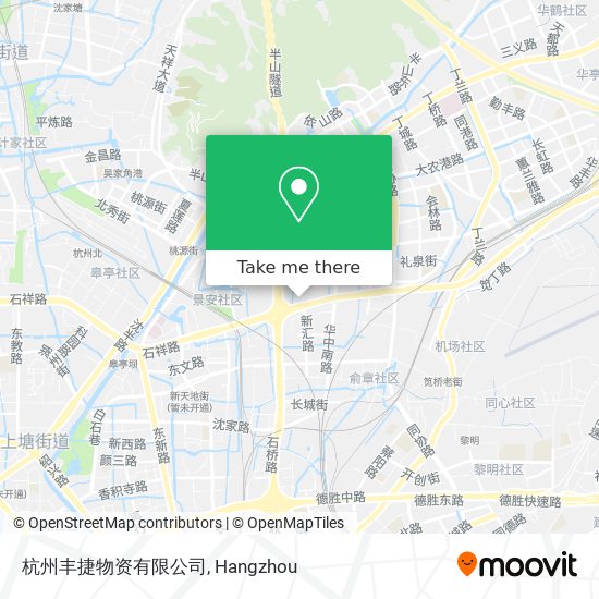 杭州丰捷物资有限公司 map