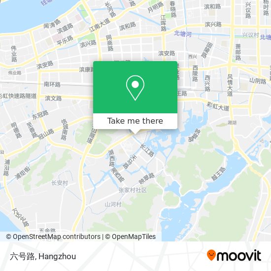六号路 map