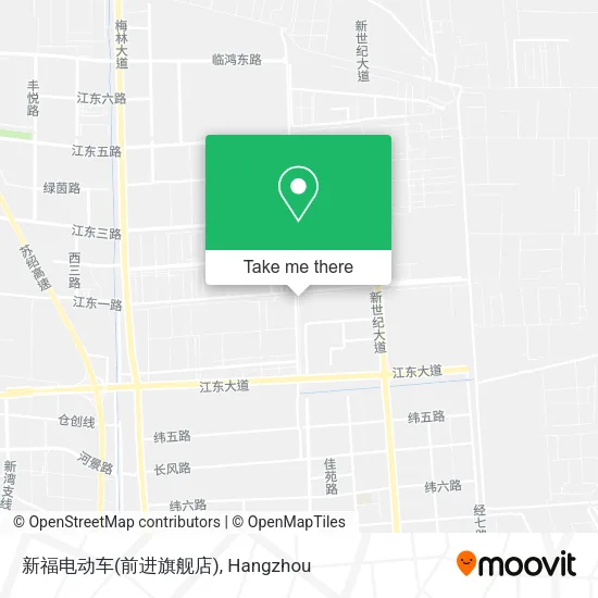 新福电动车(前进旗舰店) map