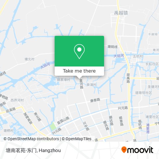 塘南茗苑-东门 map