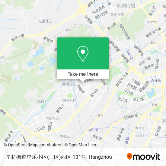 星桥街道星乐小区(三区)西区-131号 map
