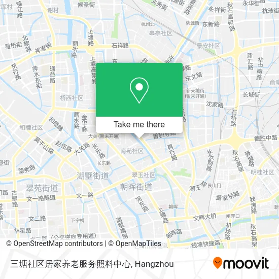 三塘社区居家养老服务照料中心 map