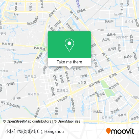 小杨门窗(灯彩街店) map