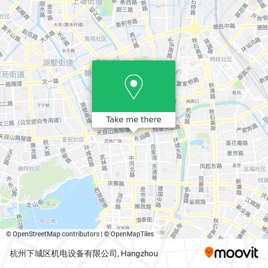 杭州下城区机电设备有限公司 map