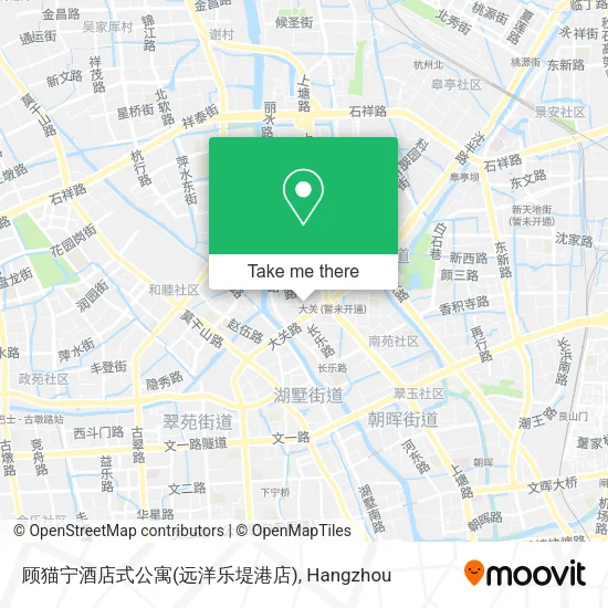顾猫宁酒店式公寓(远洋乐堤港店) map