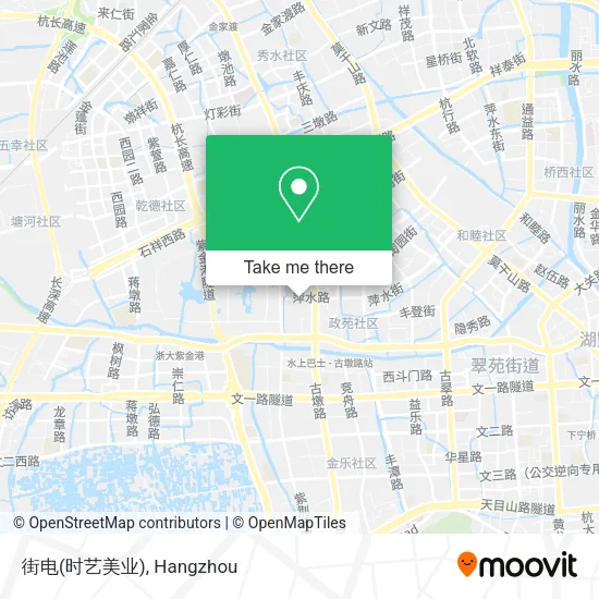 街电(时艺美业) map