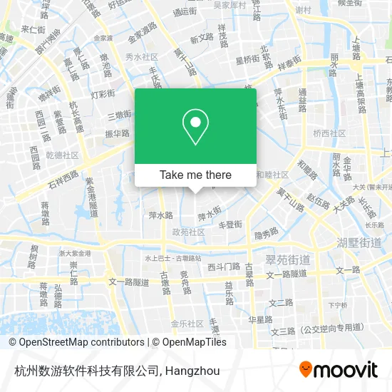 杭州数游软件科技有限公司 map