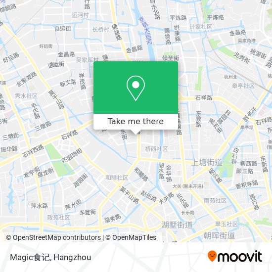 Magic食记 map
