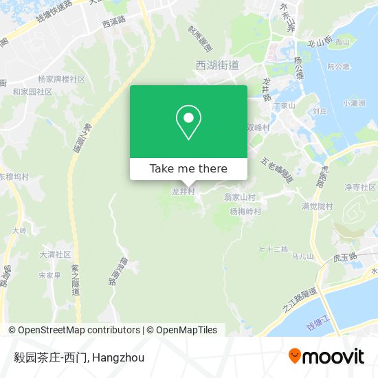 毅园茶庄-西门 map