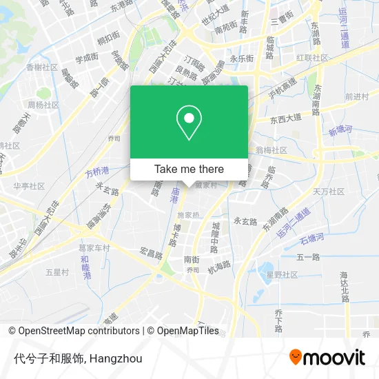 代兮子和服饰 map