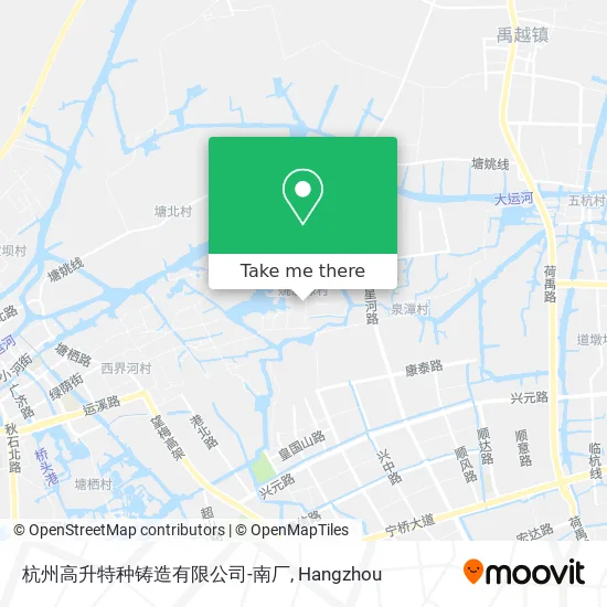 杭州高升特种铸造有限公司-南厂 map