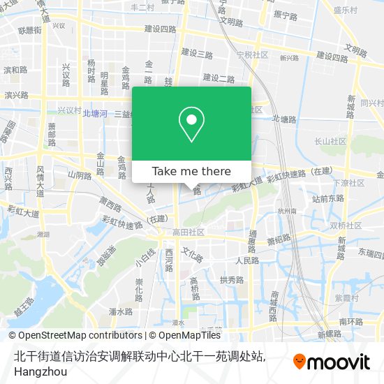 北干街道信访治安调解联动中心北干一苑调处站 map