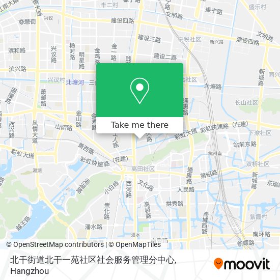 北干街道北干一苑社区社会服务管理分中心 map
