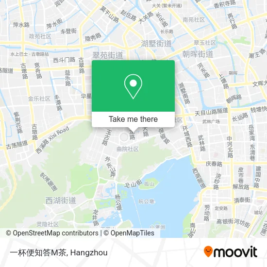 一杯便知答M茶 map