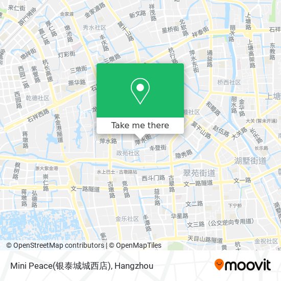 Mini Peace(银泰城城西店) map