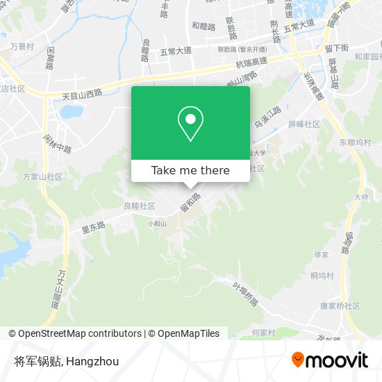 将军锅贴 map