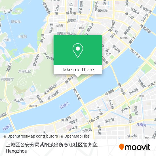 上城区公安分局紫阳派出所春江社区警务室 map