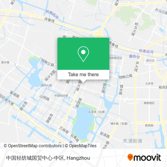 中国轻纺城国贸中心-中区 map