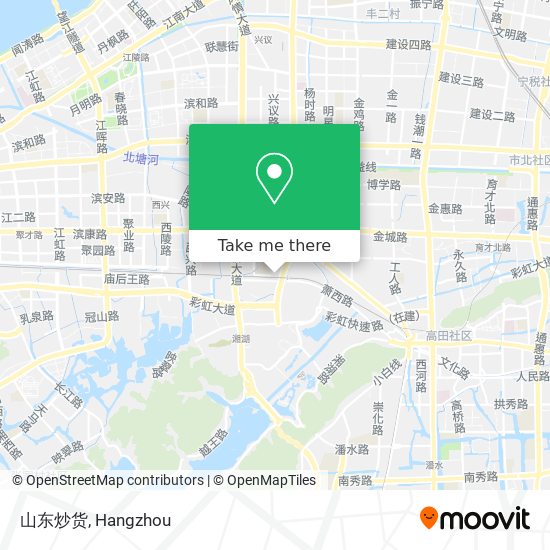 山东炒货 map