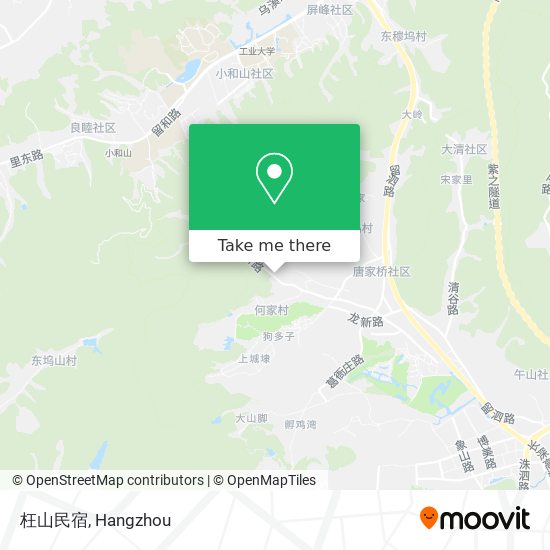 枉山民宿 map